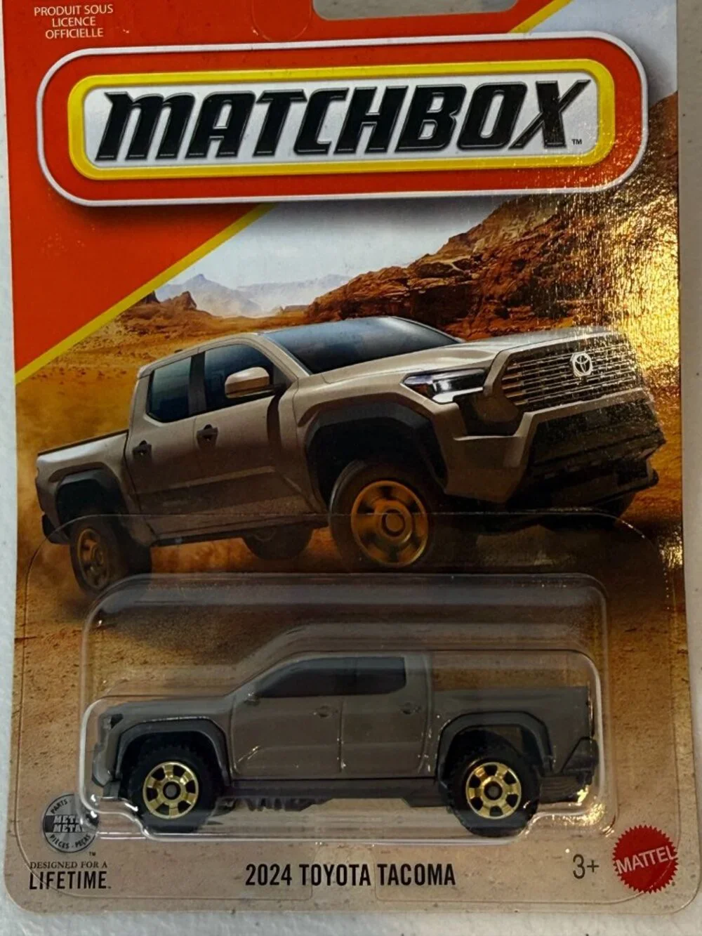 Matchbox 2024 Toyota Tacoma Gray 43/125 New